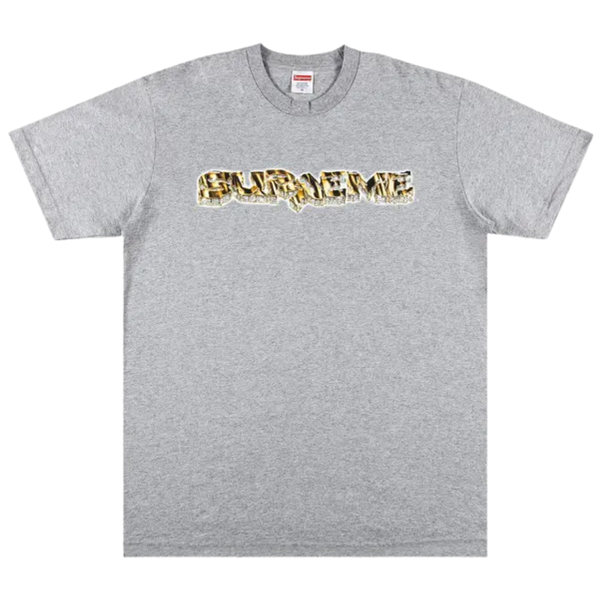 SUPREME TEE 'DIAMOND HEATHER GREY'