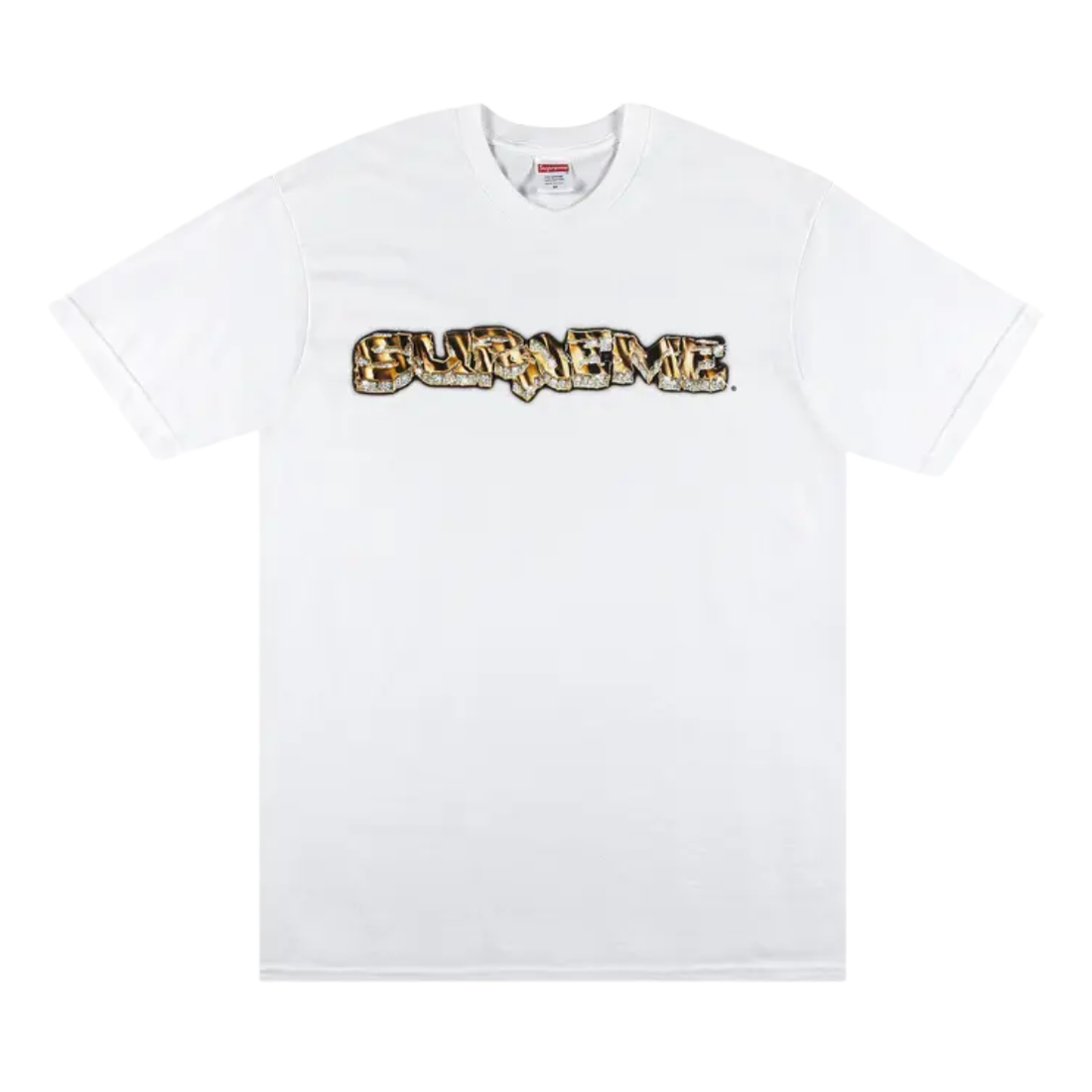 SUPREME TEE 'DIAMOND WHITE'