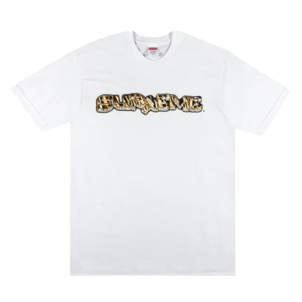 SUPREME TEE 'DIAMOND WHITE'