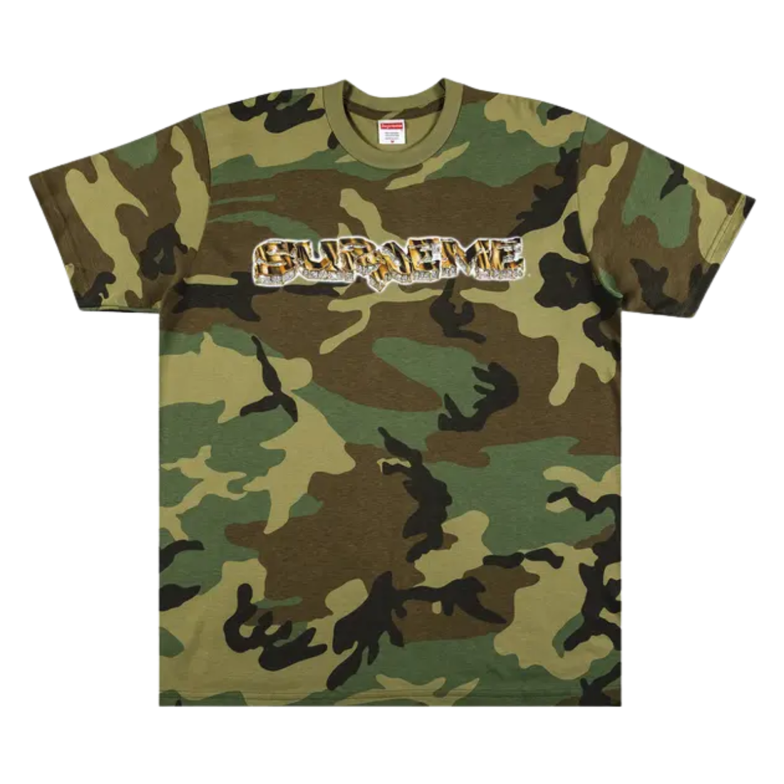 SUPREME TEE 'DIAMOND WOODLAND CAMO'