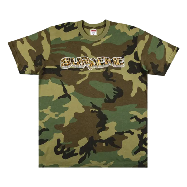 SUPREME TEE 'DIAMOND WOODLAND CAMO'