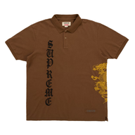 SUPREME TEE 'DRAGON BROWN'