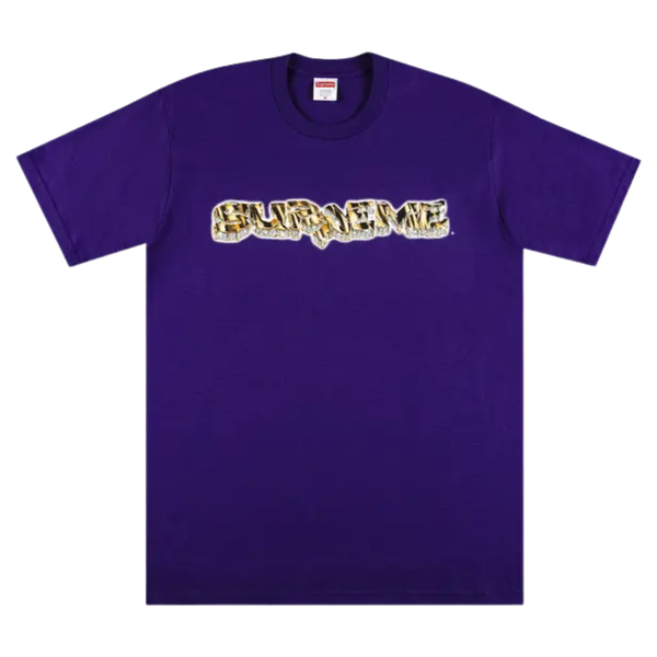 SUPREME TEE 'DIAMOND PURPLE'