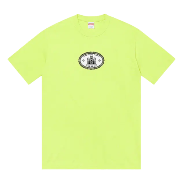 SUPREME TEE 'EXPERIENTIA NEON GREEN'