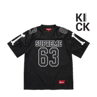 SUPREME JERSEY 'BONES BLACK (FW25)'
