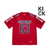 SUPREME JERSEY 'BONES RED (FW25)'