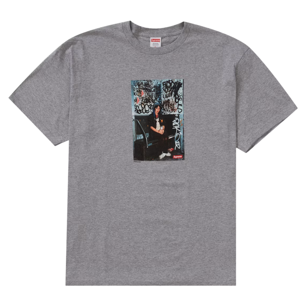 SUPREME TEE 'LADY PINK HEATHER GREY'