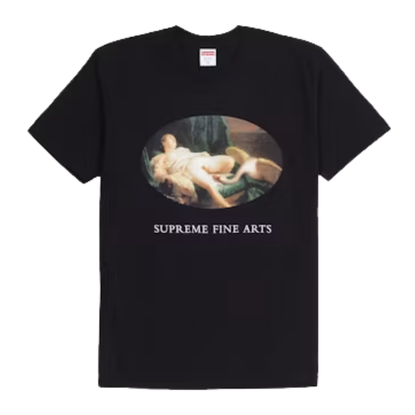 SUPREME TEE 'LEDA AND THE SWAN BLACK'