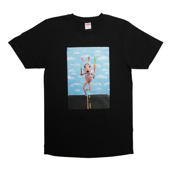 SUPREME TEE 'MIKE HILL RUNNER BLACK'