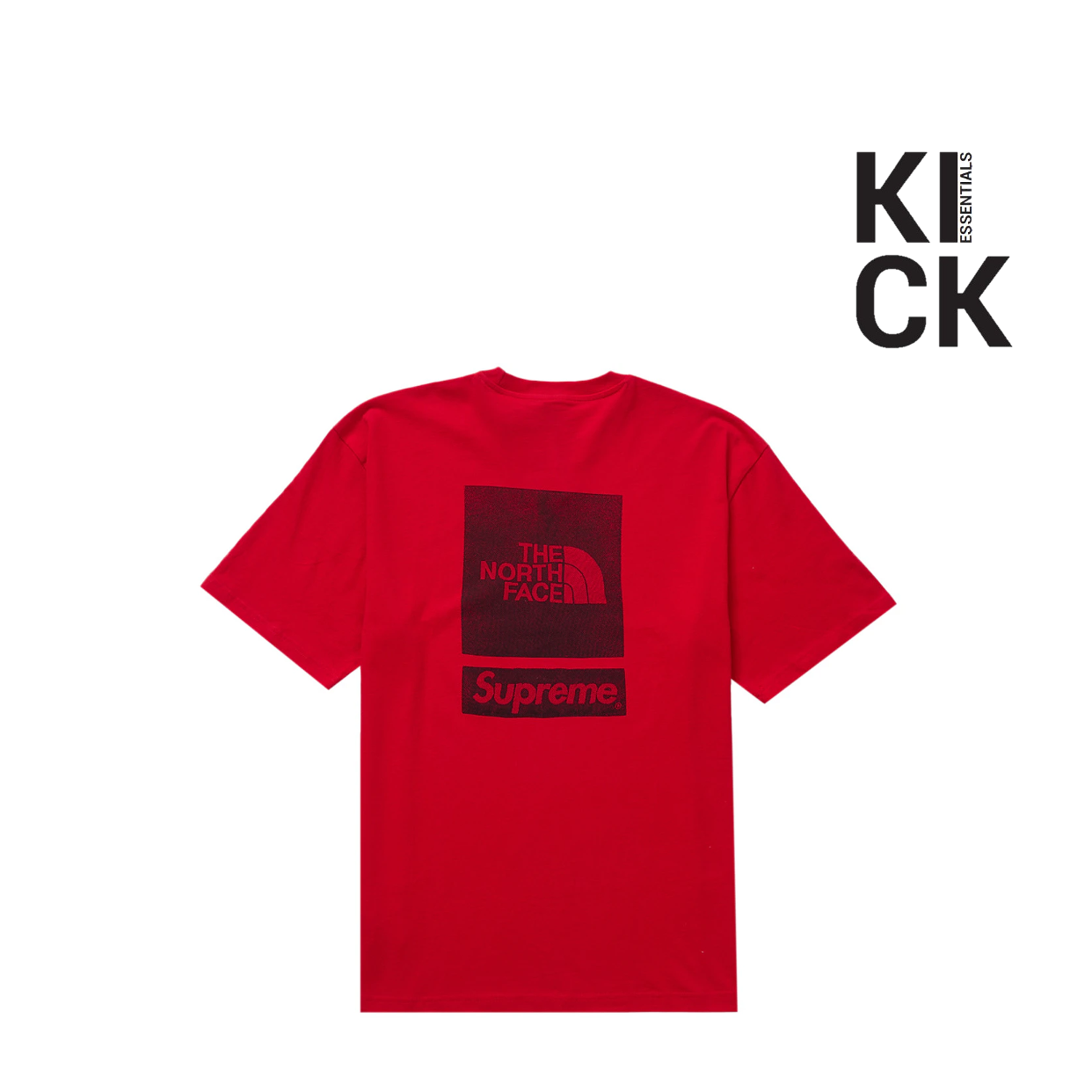 SUPREME TEE 'THE NORTHFACE RED'