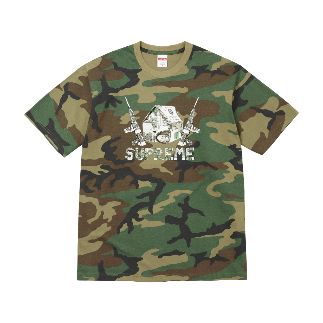 SUPREME TEE 'ORIGAMI CAMO'