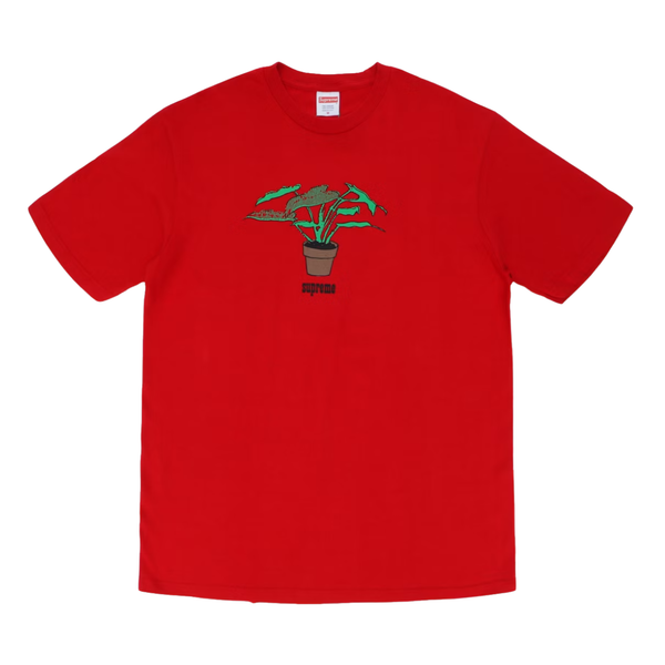 SUPREME TEE 'PLANT RED'