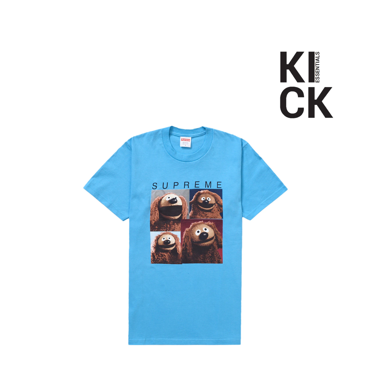 SUPREME TEE 'ROWLF BRIGHT BLUE'