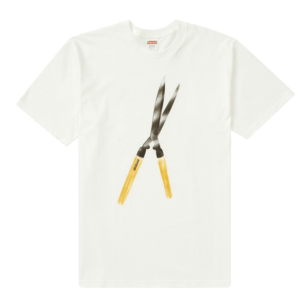 SUPREME TEE 'SHEARS WHITE'