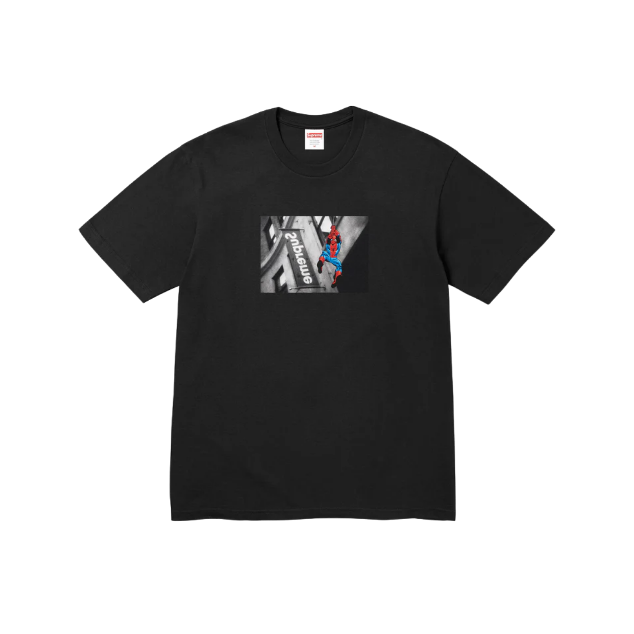 SUPREME TEE 'SPIDERMAN BLACK'