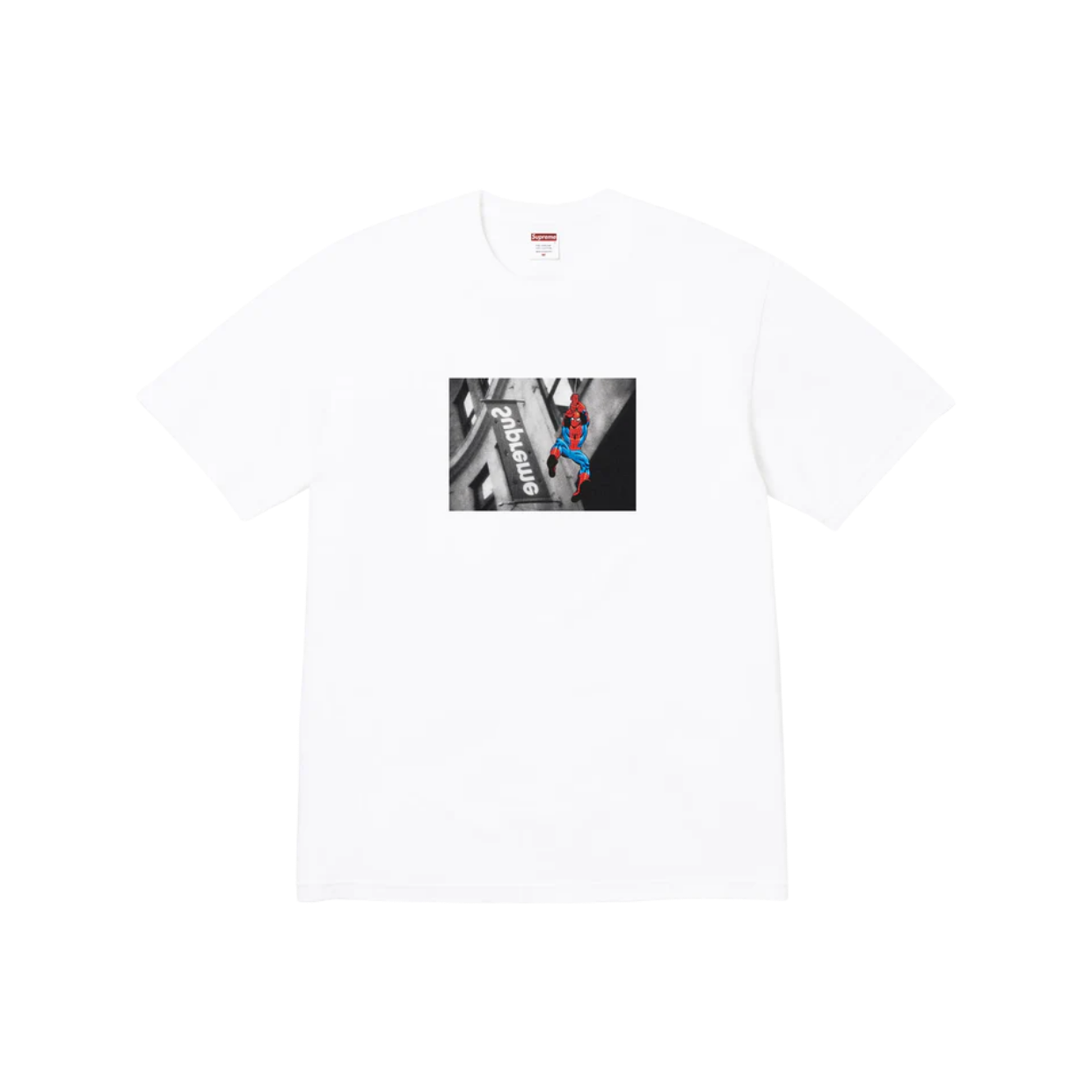 SUPREME TEE 'SPIDERMAN WHITE'