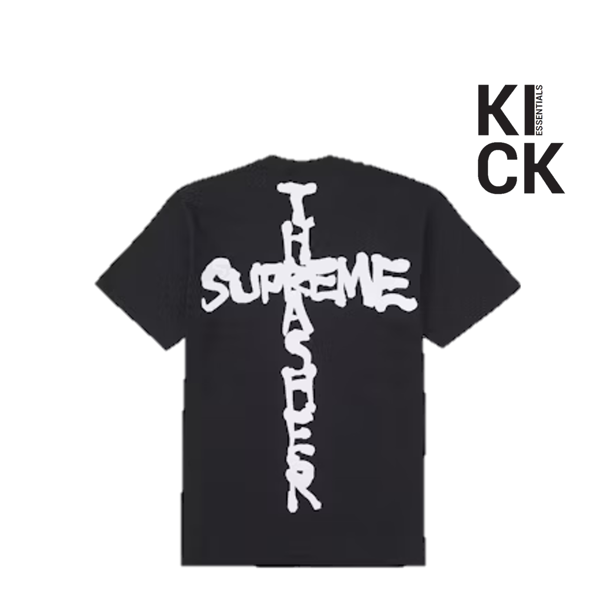 SUPREME TEE 'THRASHER BLACK'