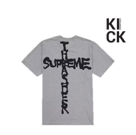 SUPREME TEE 'THRASHER HEATHER GREY'