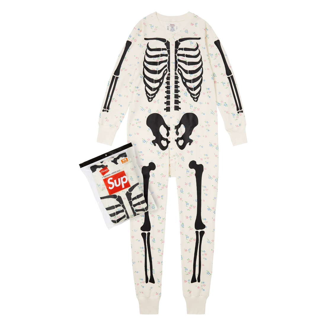 Supreme Thermal 'Hanes Bones Union Suit Floral'