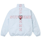 SUPREME TRACK JACKET 'CROSS LIGHT BLUE'