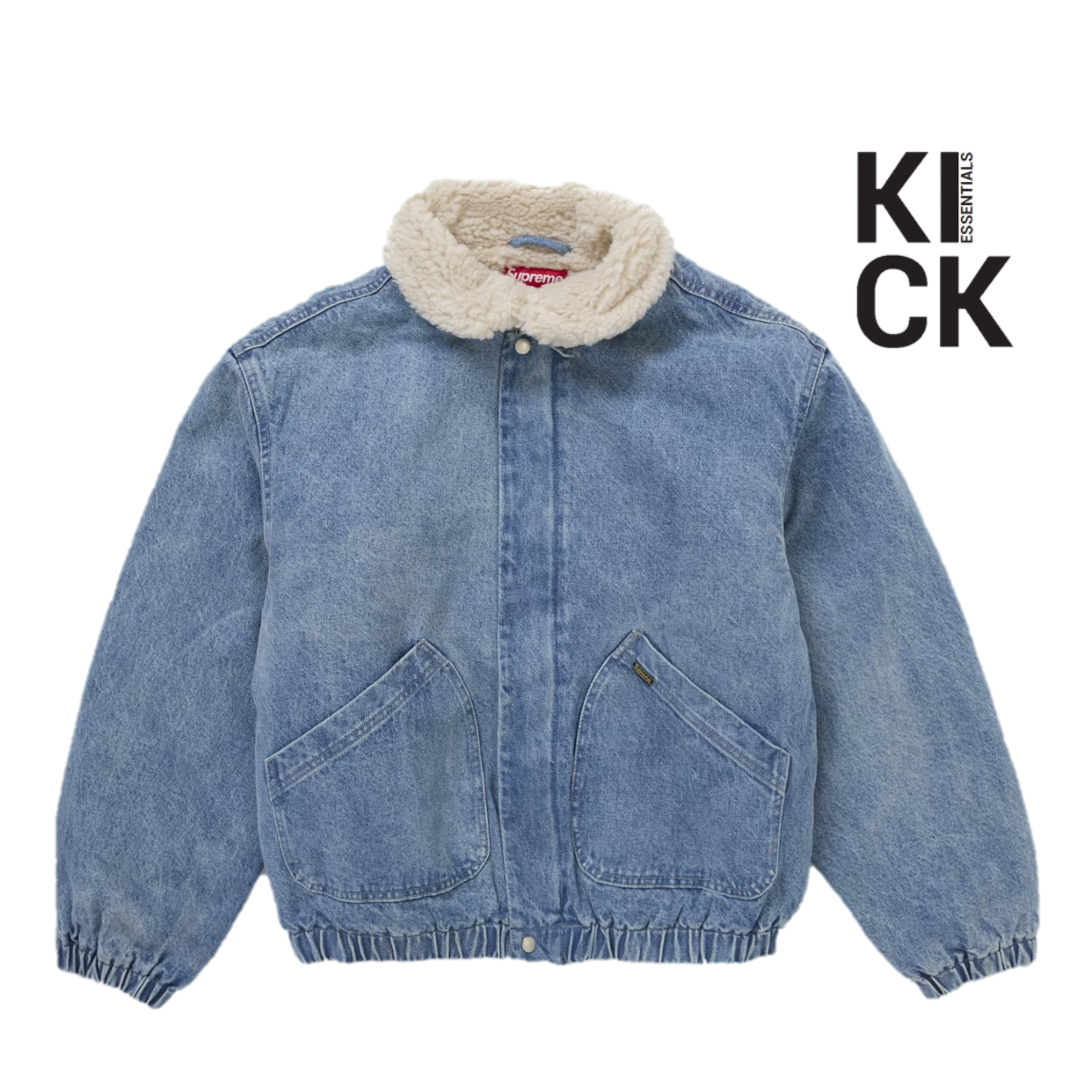 SUPREME JACKET 'LINED DENIM BOMBER'