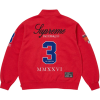 SUPREME ZIP-UP 'LA MARTINA JACOB & CO RED'