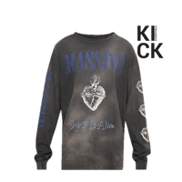 SAINT MICHAEL LONGSLEEVE 'MASSIVE BLACK'