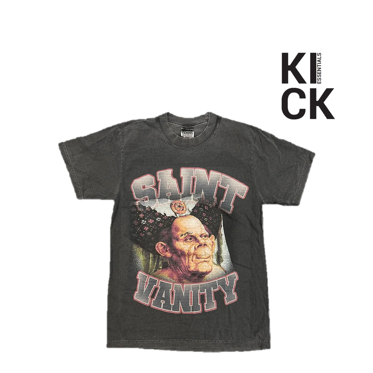 SAINT VANITY TEE 'GREY HOG'