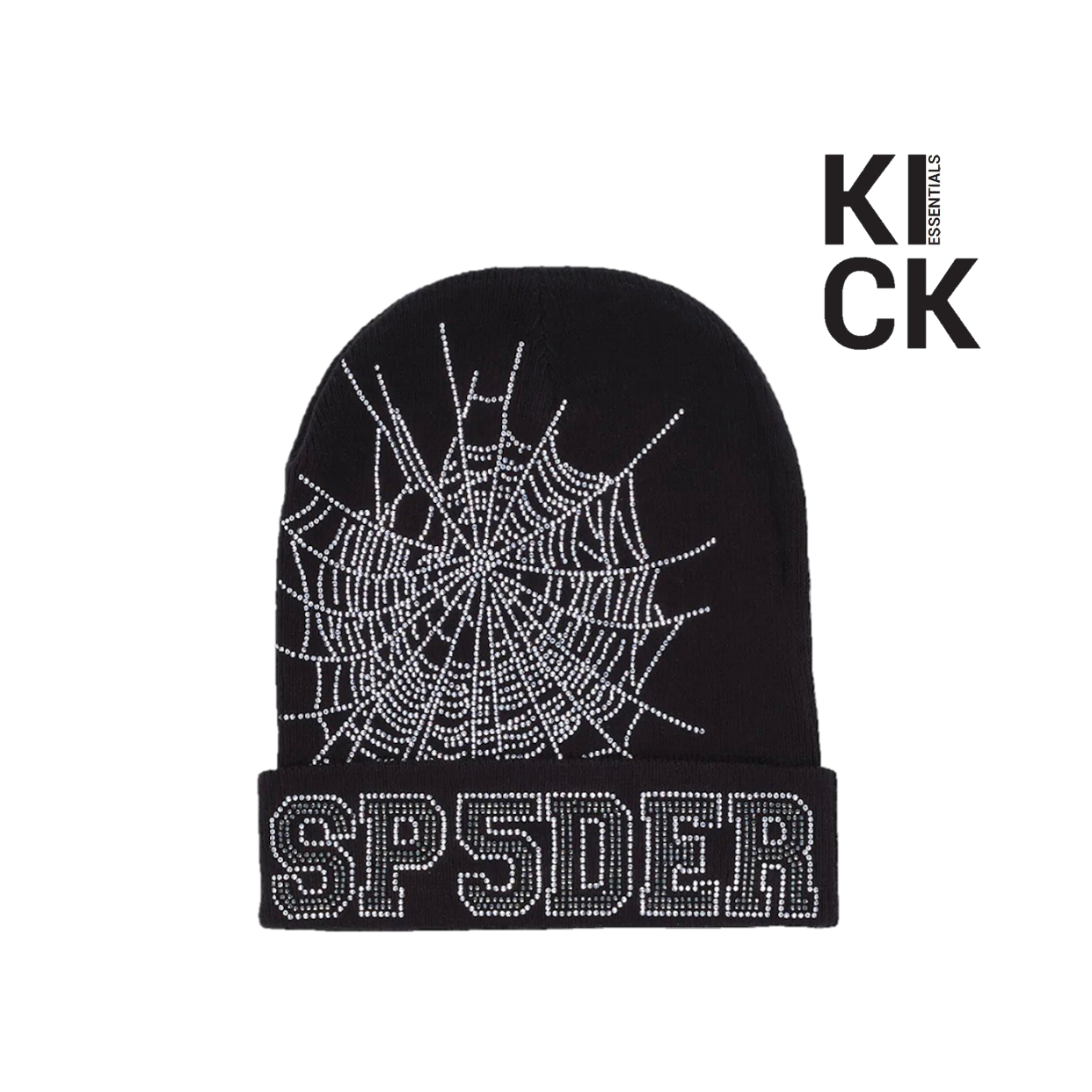 SPIDER BEANIE 'BLACK WEB'