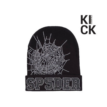 SPIDER BEANIE 'BLACK WEB'