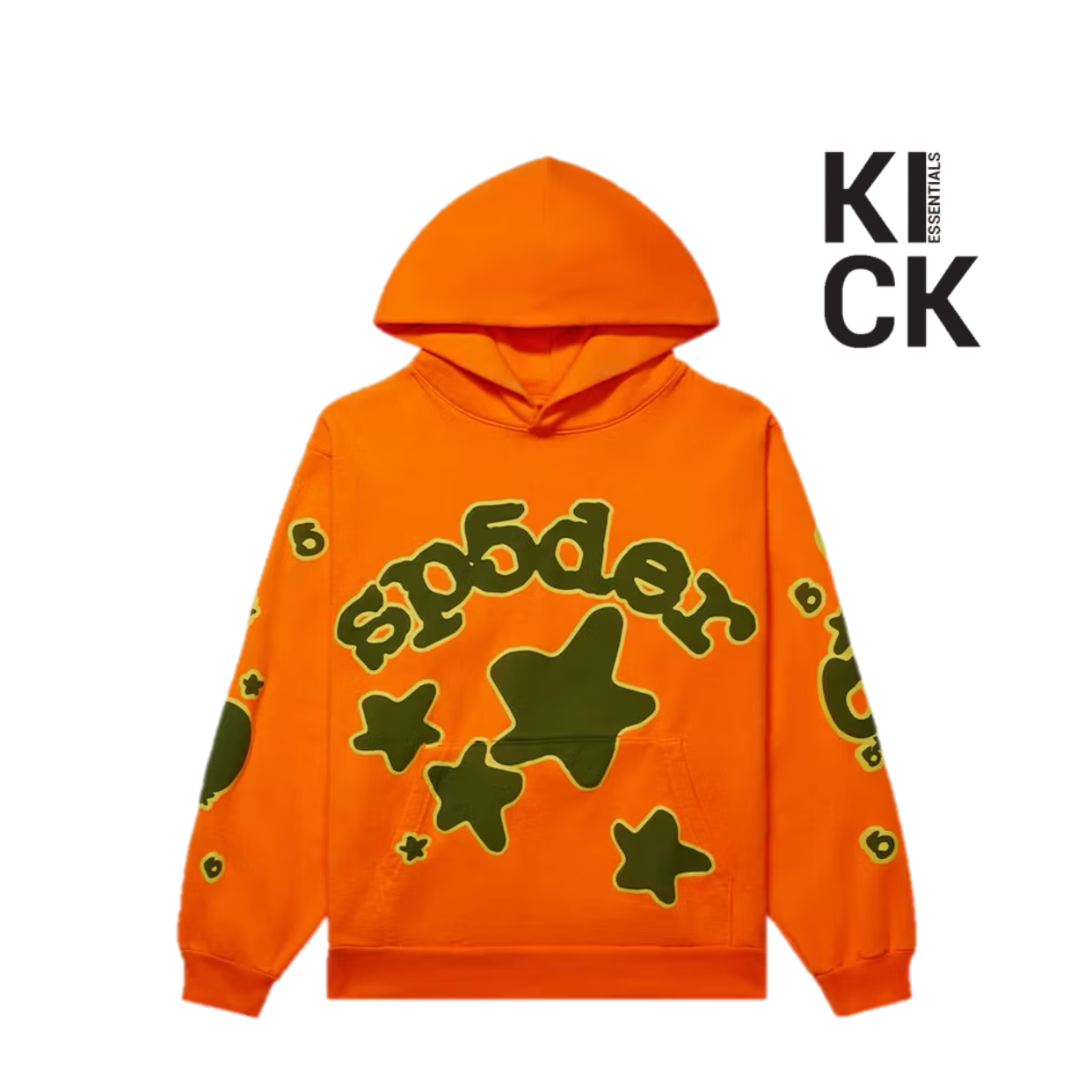 SPIDER HOODIE 'ORANGE BELUGA'