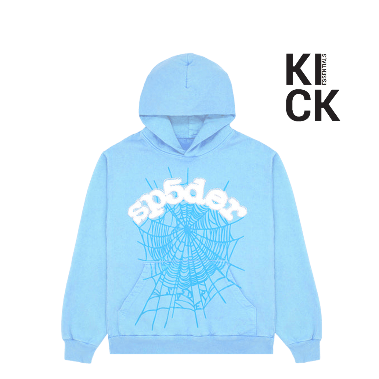 SPIDER HOODIE 'LIGHT BLUE'