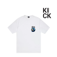 STUSSY TEE 'BORN X RAISED WHITE'
