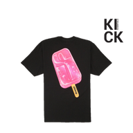 STUSSY TEE 'POPSICLE BLACK'