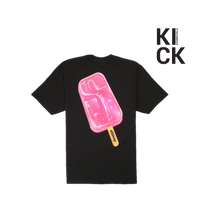 STUSSY TEE 'POPSICLE BLACK'