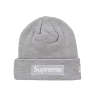 SUPREME BEANIE 'GREY GREY LOGO'