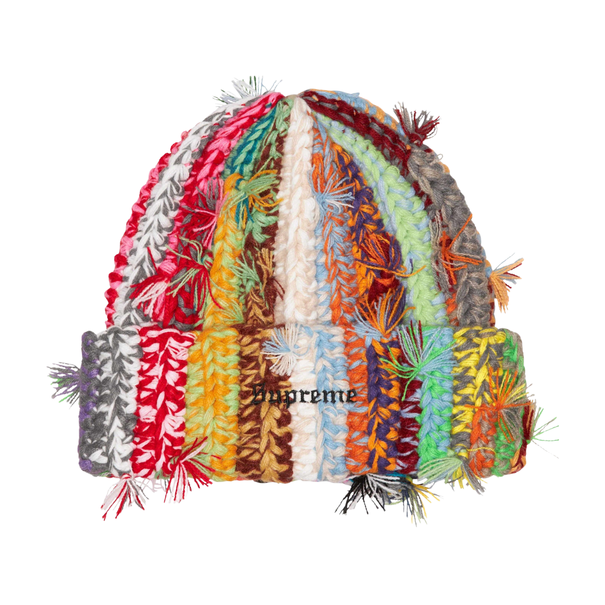 SUPREME BEANIE 'MULTI OLD ENGLISH'