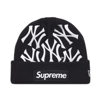 SUPREME BEANIE 'BLACK YANKEES'
