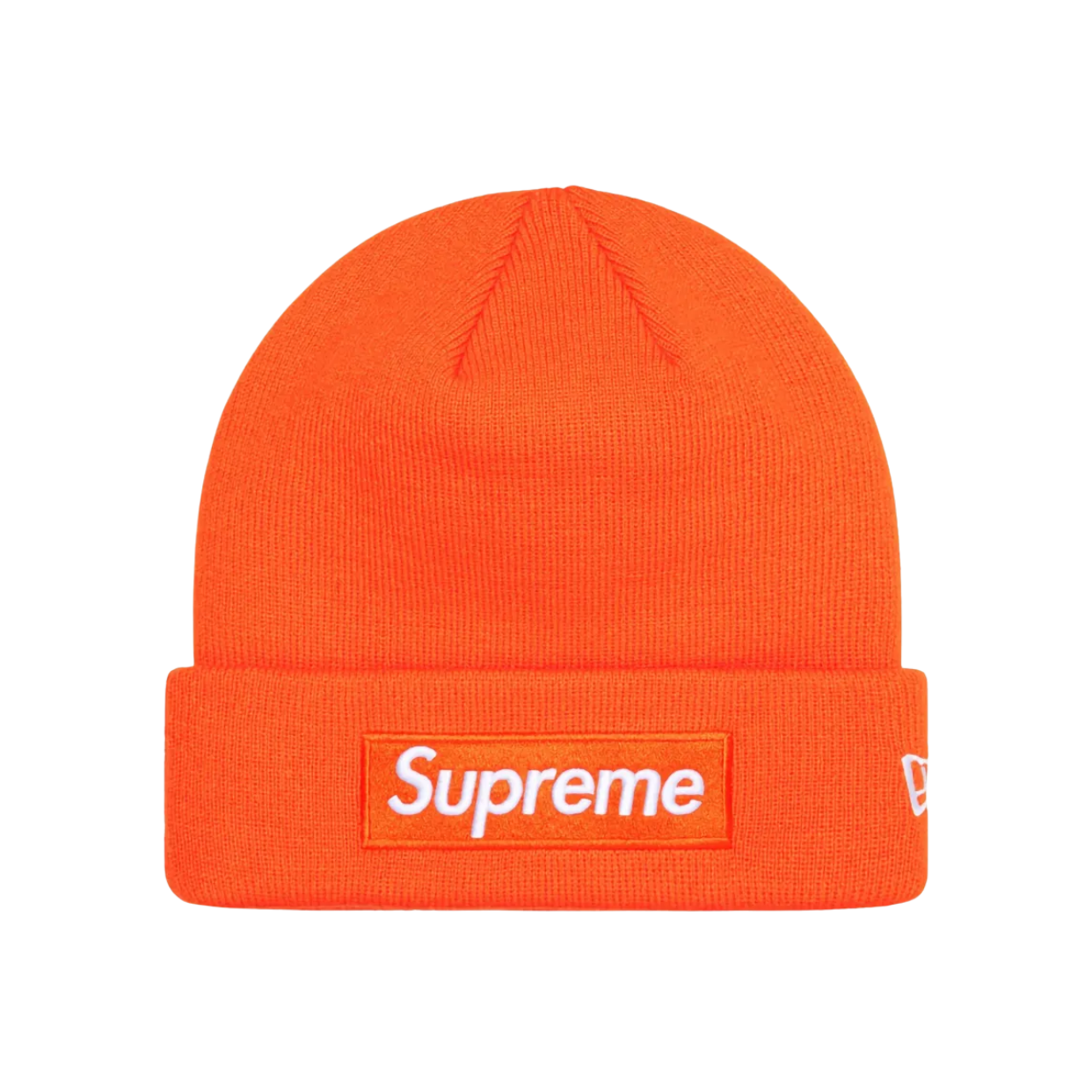 SUPREME BEANIE 'ORANGE ORANGE LOGO'
