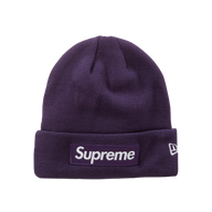 SUPREME BEANIE 'DARK PURPLE'