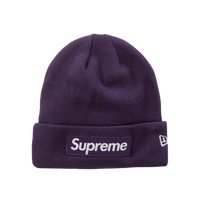 SUPREME BEANIE 'DARK PURPLE'
