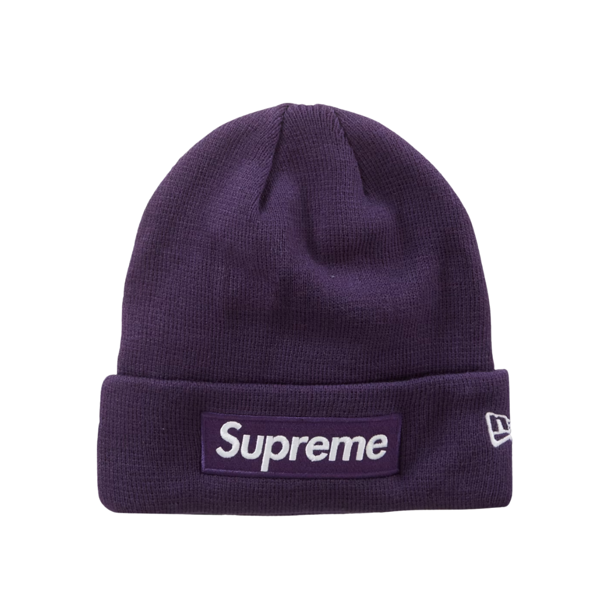SUPREME BEANIE 'DARK PURPLE'