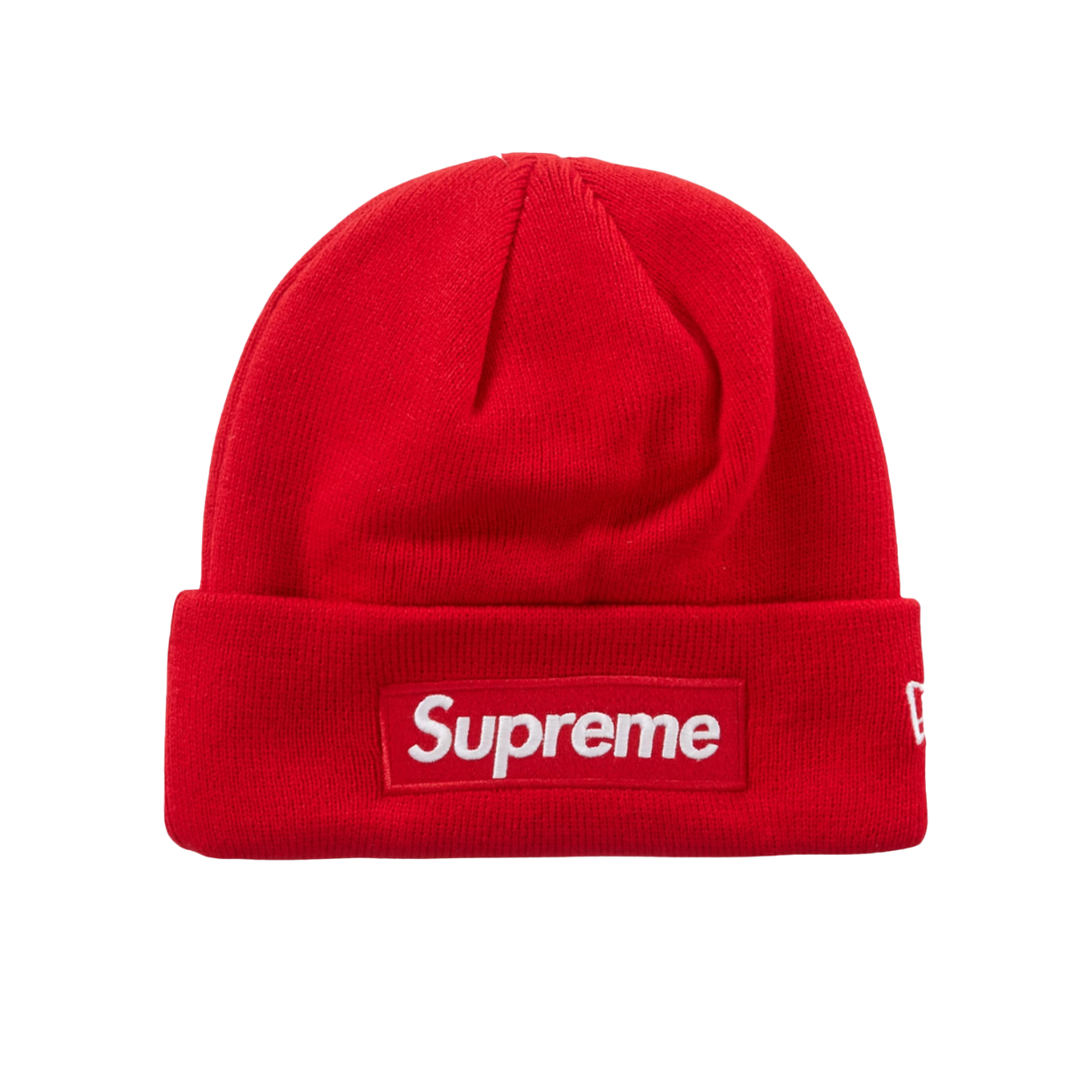 SUPREME BEANIE 'RED RED LOGO'