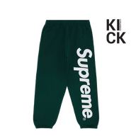 SUPREME PANT 'APPLIQUE DARK GREEN'