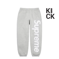 SUPREME PANT 'APPLIQUE HEATHER GREY'