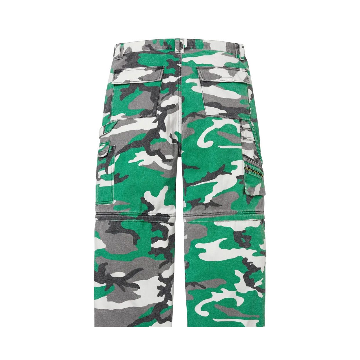 SUPREME PANT 'ZIP OFF UTILITY GREEN CAMO'