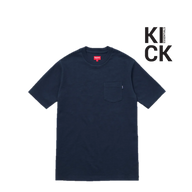 SUPREME TEE 'NAVY POCKET'