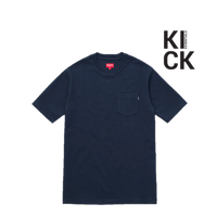 SUPREME TEE 'NAVY POCKET'