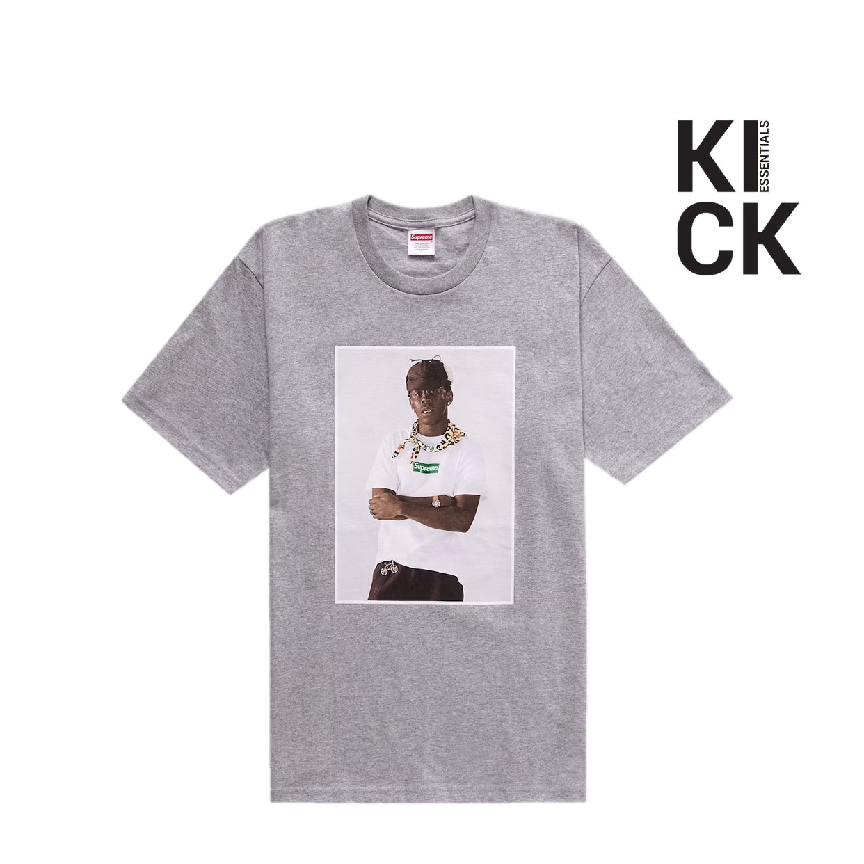 SUPREME TEE 'TYLER THE CREATOR HEATHER GREY'