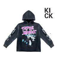 TRIPLE SEVEN HOODIE 'ROCKSTAR BLACK'